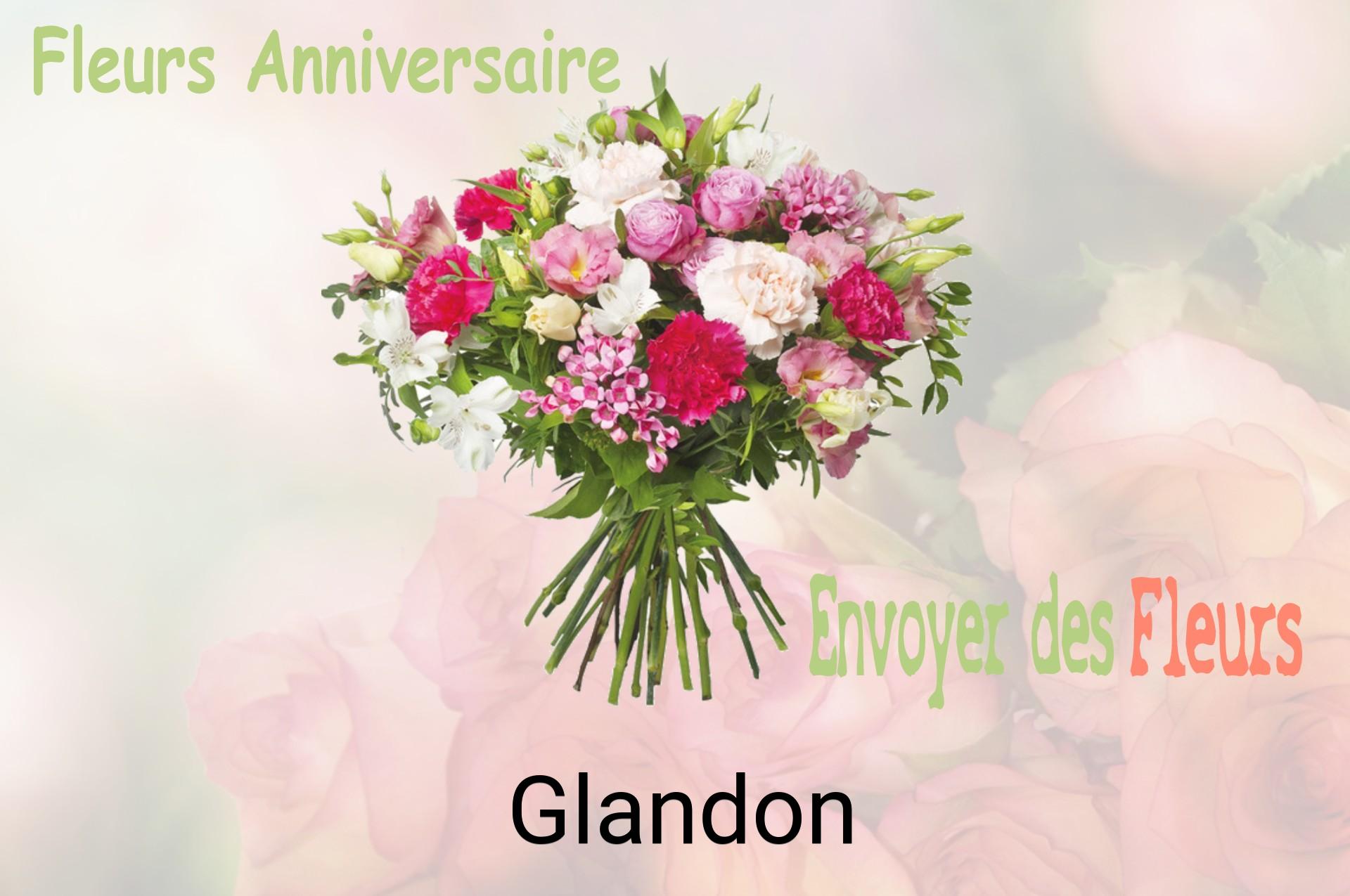 Bouquet de fleurs d’anniversaire livré à Glandon